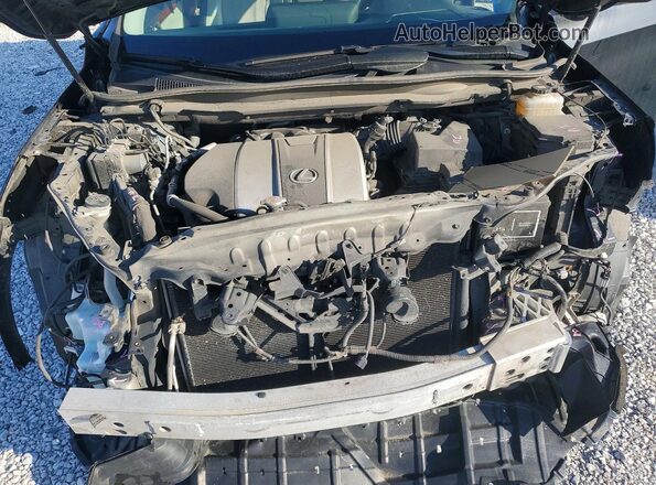JTJDZKCA1J2001037 2018 LEXUS RX Black ძრავის განყოფილების ხედი