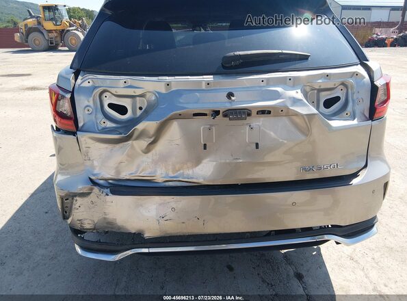 JTJDZKCA2J2000320 2018 LEXUS RX 350L Silver Вид спереду