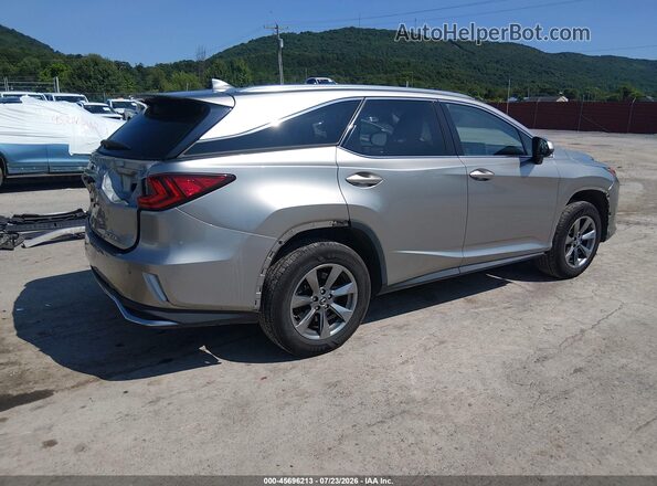 JTJDZKCA2J2000320 2018 LEXUS RX 350L Silver Задня права чверть