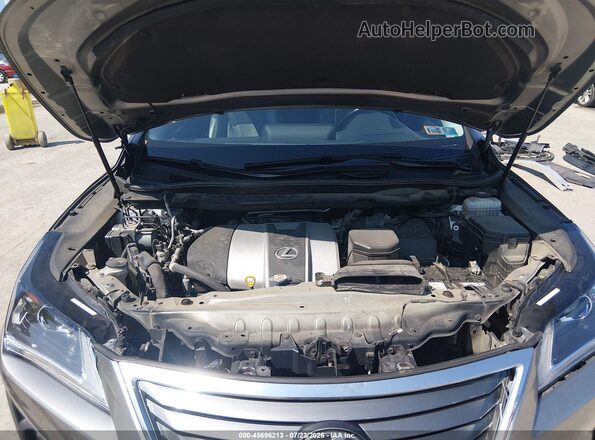 JTJDZKCA2J2000320 2018 LEXUS RX 350L Silver Вид ззаду