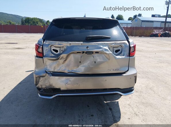 JTJDZKCA2J2000320 2018 LEXUS RX 350L Silver 