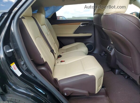 JTJDZKCA2J2000950 2018 LEXUS RX Black Rear interior view