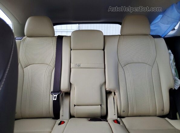 JTJDZKCA2J2000950 2018 LEXUS RX Black Rear seats view