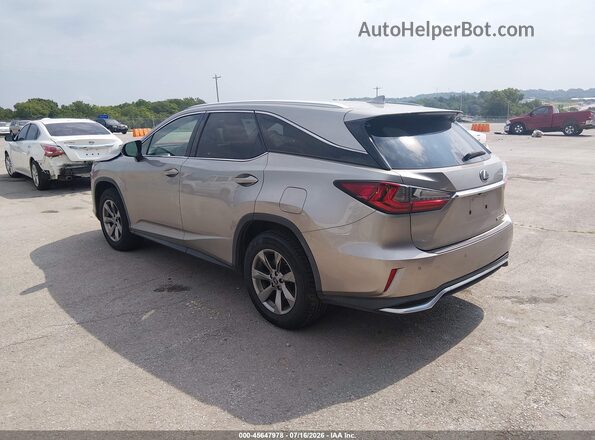 JTJDZKCA2J2007669 2018 LEXUS RX 350L Gold Задня ліва чверть