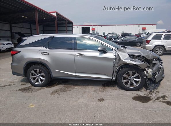 JTJDZKCA2J2007669 2018 LEXUS RX 350L Gold Вид задньої частини салону