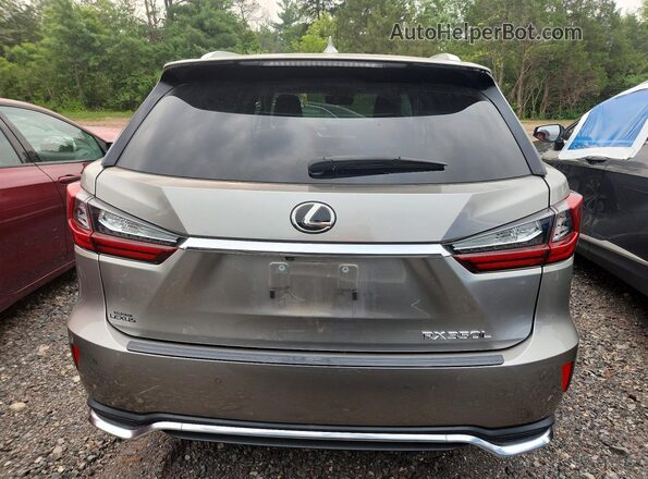 JTJDZKCA2K2018723 2019 LEXUS RX Silver Widok z tyłu