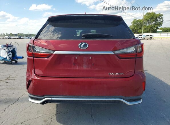 JTJDZKCA4J2010900 2018 LEXUS RX Red Vista trasera