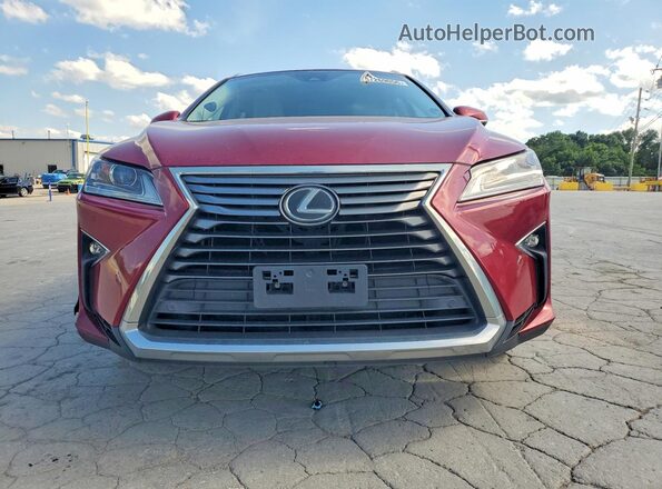 JTJDZKCA4J2010900 2018 LEXUS RX Red Vista frontal