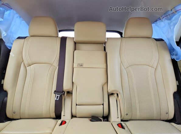 JTJDZKCA4J2010900 2018 LEXUS RX Red Vista de los asientos traseros