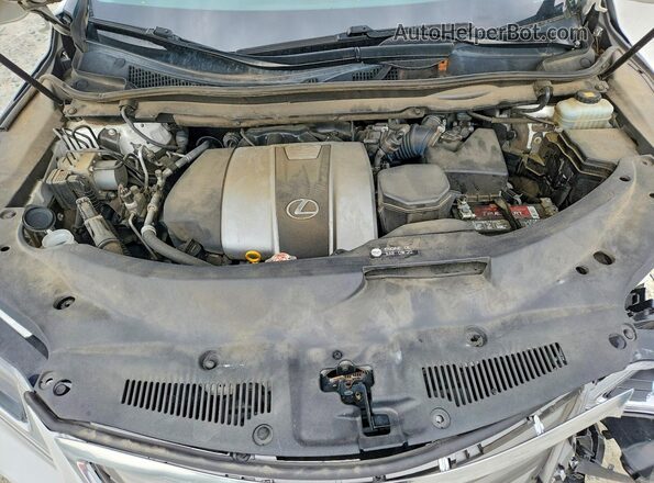 JTJDZKCA5J2005771 2018 LEXUS RX White ძრავის განყოფილების ხედი