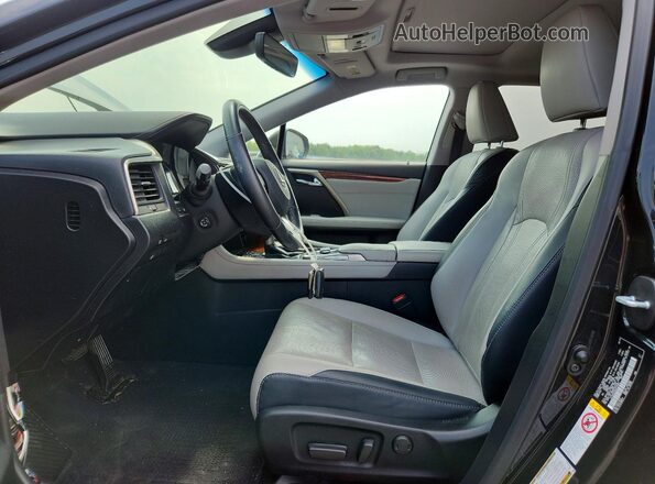 JTJDZKCA5K2018439 2019 LEXUS RX Черный Вид салона спереди