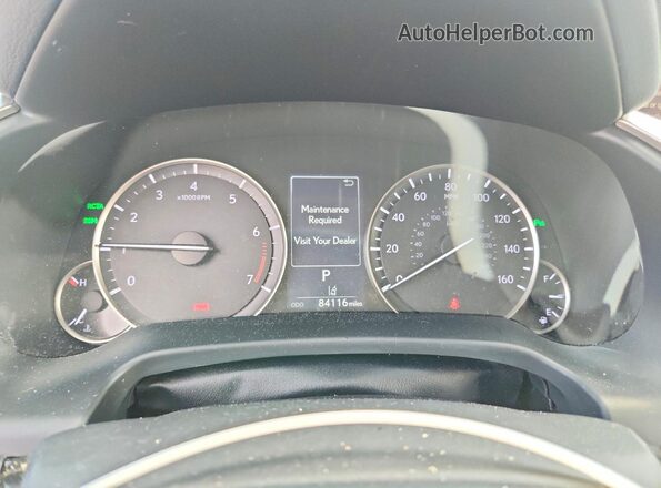 JTJDZKCA5K2018439 2019 LEXUS RX Черный Вид щитка приборов