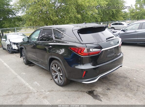 JTJDZKCA6J2003950 2018 LEXUS RX 350L Black Trasero izquierdo