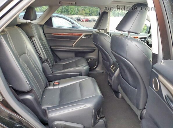 JTJDZKCA6K2018417 2019 LEXUS RX Black უკანა სალონის ხედი
