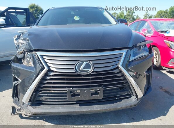 JTJDZKCA7J2008025 2018 LEXUS RX 350L Black Вид щитка приладів