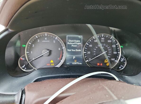 JTJDZKCA7K2018314 2019 LEXUS RX Black Вид щитка приладів