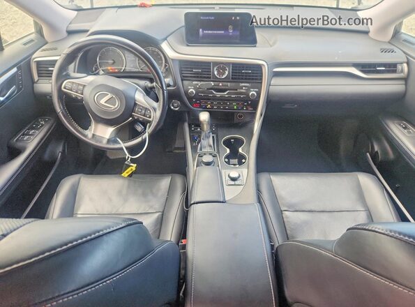 JTJDZKCAXJ2001196 2018 LEXUS RX Gray Vista del salpicadero