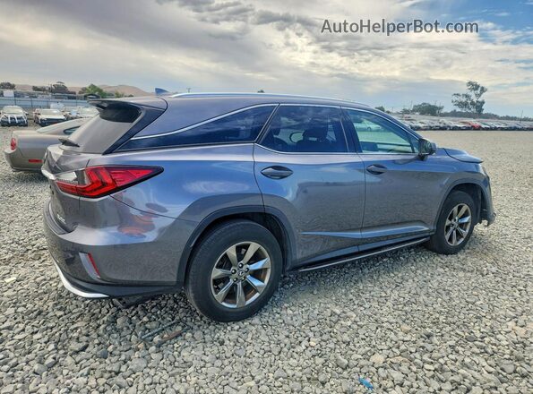 JTJDZKCAXJ2001196 2018 LEXUS RX Gray Trasero derecho