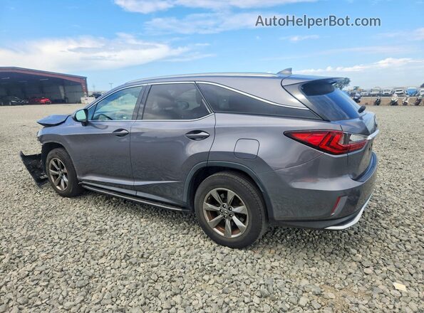 JTJDZKCAXJ2001196 2018 LEXUS RX Gray Trasero izquierdo