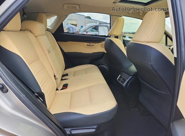 JTJGARBZ6L2162877 2020 LEXUS NX Silver Вид задніх сидінь