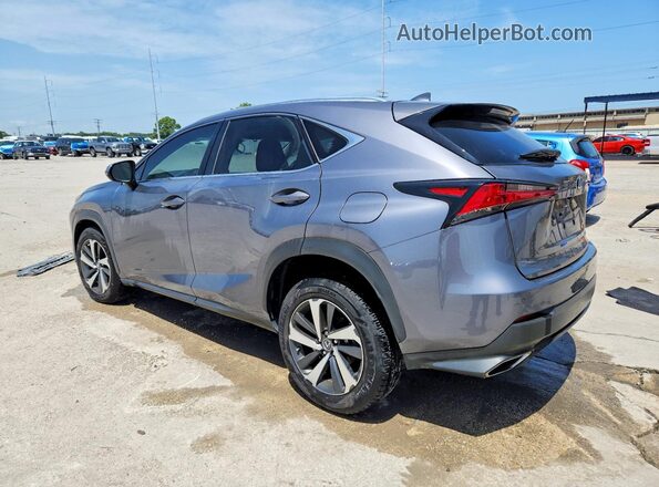 JTJGARBZ6M2186484 2021 LEXUS NX Gray Trasero izquierdo