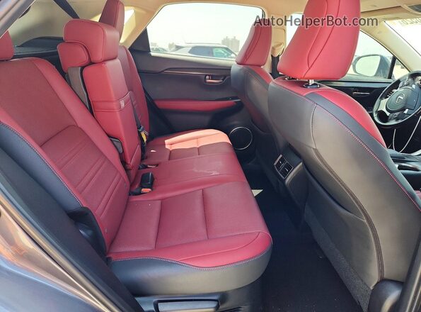 JTJGARBZ6M2186484 2021 LEXUS NX Gray Vista de los asientos traseros