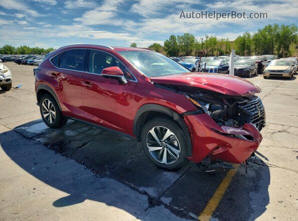 JTJGARDZ0L5012310 2020 LEXUS NX Red Delantero derecho
