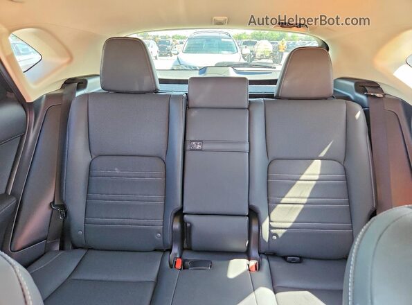 JTJGARDZ0L5012310 2020 LEXUS NX Red Vista de los asientos traseros