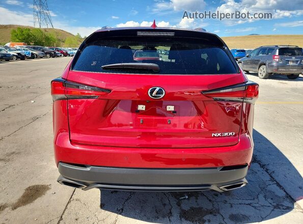 JTJGARDZ0L5012310 2020 LEXUS NX Red Vista trasera