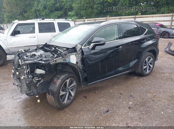 JTJGARDZ2L5003673 2020 LEXUS NX 300 Black Передня ліва чверть