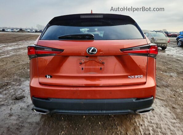 JTJGARDZ2M2238464 2021 LEXUS NX Orange Widok z tyłu