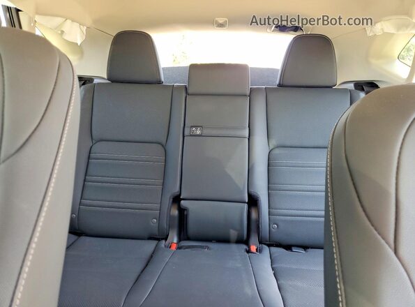 JTJGARDZ2M5019700 2021 LEXUS NX White Vista de los asientos traseros