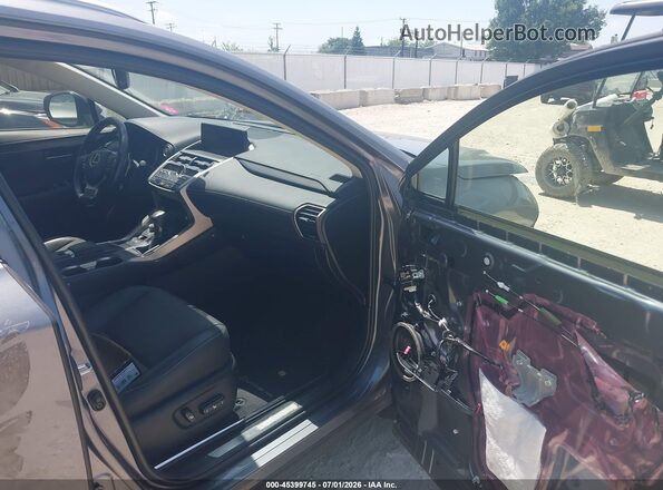 JTJGARDZ5L2226260 2020 LEXUS NX 300 Gray Вид салону спереду