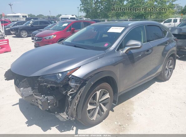 JTJGARDZ5L2226260 2020 LEXUS NX 300 Gray Передня ліва чверть