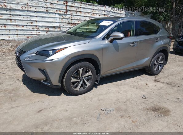 JTJGARDZ7L5008481 2020 LEXUS NX 300 Silver Առջևի ձախ երեք քառորդ տեսարան