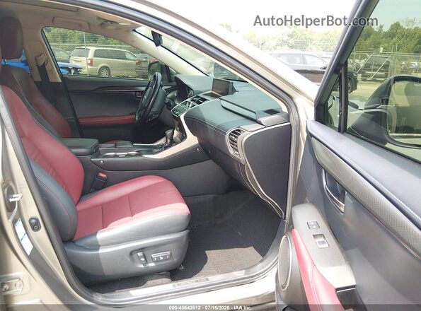 JTJGARDZ7L5012904 2020 LEXUS NX 300 Silver Вид салону спереду