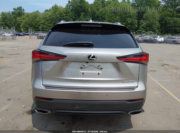JTJGARDZ7L5012904 2020 LEXUS NX 300 Silver 