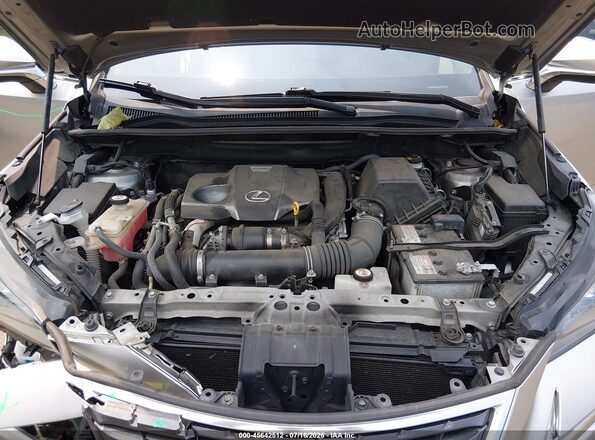 JTJGARDZ7L5012904 2020 LEXUS NX 300 Silver Вид ззаду