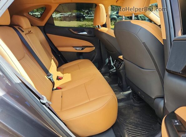 JTJGDCAZ8R2010534 2024 LEXUS NX Charcoal Rear interior view