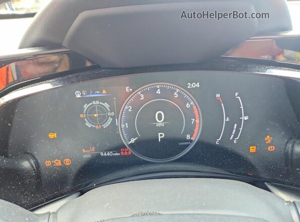 JTJGDCAZ8R2010534 2024 LEXUS NX Charcoal Instrument cluster view