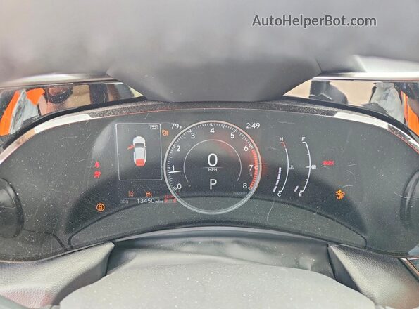 JTJGGCEZ4R2018275 2024 LEXUS NX Black ხელსაწყოთა პანელის ხედი