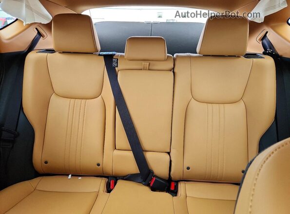 JTJGGCEZ4R2018275 2024 LEXUS NX Black უკანა სავარძლების ხედი