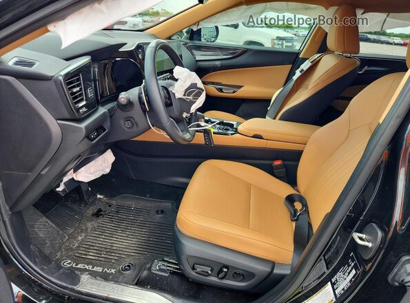 JTJGGCEZ4R2018275 2024 LEXUS NX Black წინა სალონის ხედი