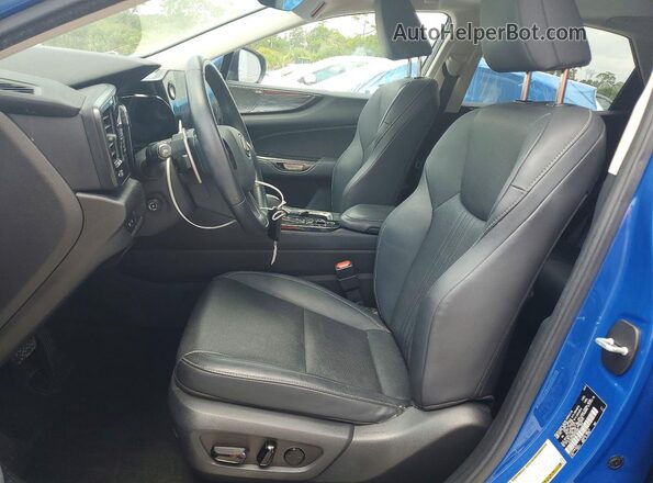 JTJGGCEZ5N2002693 2022 LEXUS NX Blue Front interior view