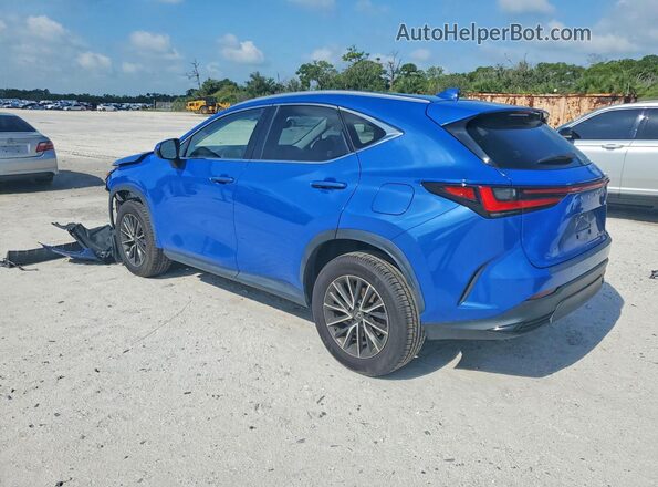 JTJGGCEZ5N2002693 2022 LEXUS NX Blue Rear left