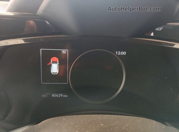 JTJGGCEZ6N5002569 2022 LEXUS NX Black Widok zestawu wskaźników