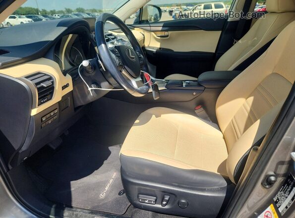 JTJGJRDZ0L2133145 2020 LEXUS NX Gray Front interior view