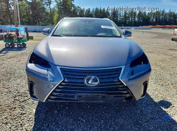 JTJGJRDZ2L2128450 2020 LEXUS NX Gray Vista frontal