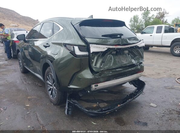 JTJGKCEZ1N2008859 2022 LEXUS NX 350H Green Trasero izquierdo