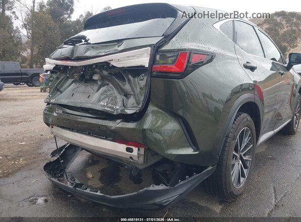 JTJGKCEZ1N2008859 2022 LEXUS NX 350H Green Vista del cuadro de instrumentos